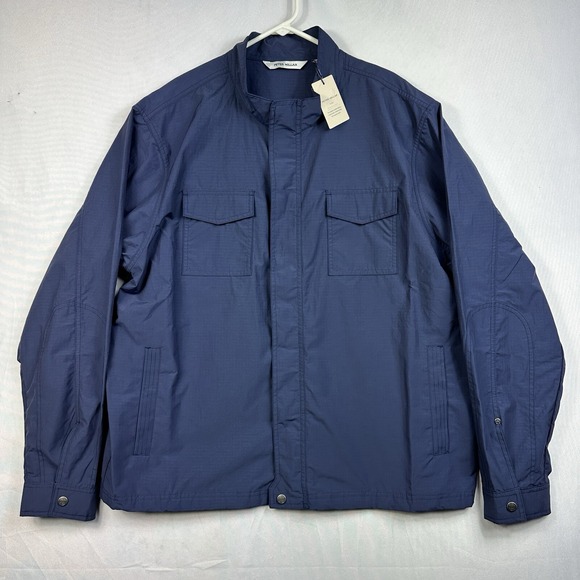 NWT Peter Millar Crown Rambler Jacket Navy Blue Mens 2XL Full Zip